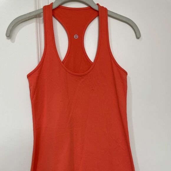 Lululemon Orange Tank Top size 4 - Picture 2 of 8